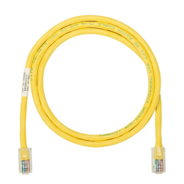 Copper Patch Cord, Category 5E, Yello (10 Pack), 10PK